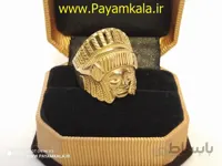 انگشتر اسپرت طرح سرخ پوست سایز 10کد 09
