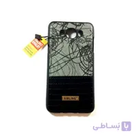 کاور Sibling طرح چرم مشکی مناسب برای گوشی سامسونگ Galaxy J7 2016