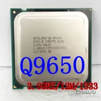 پردازنده مرکزی اینتل مدل Core2 Quad Q9650 ا Intel Core2 Quad Q9650 Yorkfield TRAY CPU