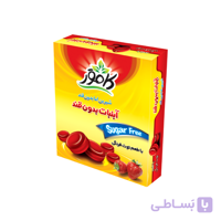 آبنبات توت فرنگی بدون قند کامور
