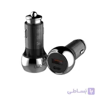 شارژر فندکی الدینیو مدل C1 ا LDNIO C1 PD+QC3.0 Car Charger