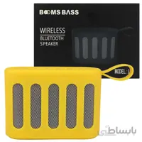 اسپیکر بلوتوثی رم و فلش خور Booms Bass L4 ا Booms Bass L4 wireless bluetooth speaker