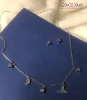 نیم ست استیل ماه و ستاره