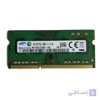 رم لپ تاپ DDR3L تک کاناله 1600 مگاهرتز سامسونگ مدل PC3L-12800 ظرفیت 4 گیگابایت