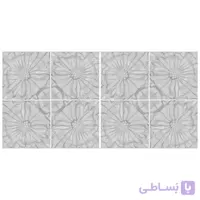 دیوارپوش تندیس و پیکره شهریار مدل امای کد W1010 17 بسته 8 عددی