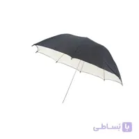 چتر ۲ لایه بازتاب کننده سفید / مشکی