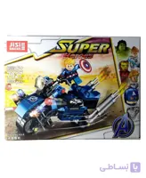لگو موتور هارلی کاپیتان آمریکا Captain America