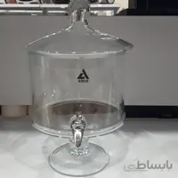 کلمن شربت شیشه آرکو یک طبقه پایه بلور ساده