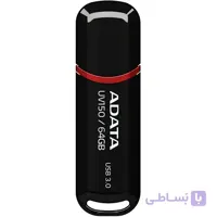 فلش مموری ای دیتا مدل DashDrive UV150 ظرفیت 64 گیگابایت ا ADATA DashDrive UV150 Flash Memory - 64GB