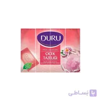 صابون حمام Duru با رایحه گل 150 گرم بسته 4 عددی