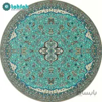 رومیزی گرد ترمه طرح شاه عباسی کد ۶۱۸