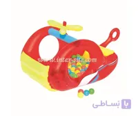 استخر توپ بادی با طرح هلیکوپتر