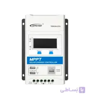 شارژ کنترلر خورشیدی (12/24V - 40A - 100Vpv) مدل EPever MPPT Triron 4210N DS1/UCS ا charge controller 40A/h 12/24V Auto EPever Mppt Triron 4210N DS1-UCS series