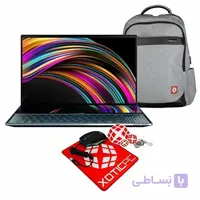 لپ تاپ ASUS Zenbook PRO Duo UX581GV-XB94T Extreme Pro (i9-9880HK، 32 GB RAM، 1TB NVMe SSD، NVIDIA RTX 2060 6GB، 15.6 \u0026quot;OLED 4K UHD، Windows 10 Pro) ا Zenbook PRO Duo UX581GV-XB94T Extreme Pro (i9-9980HK, 32GB RAM, 1TB NVMe SSD, RTX 2060 6GB, 15.6\