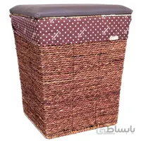 سبد لباس مربعی نشیمن وودمن woodman ا woodman وودمن