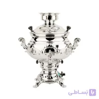 سماور گازی بهریز مدل مهدیس قلم کاری (10 لیتری)