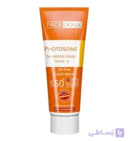 کرم ضدآفتاب فوتوزوم 40 میل فیس دوکس ا Face Doux Photosome Tinted Sun Screen 40ml