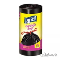 کیسه زباله بنددار اقتصادی متوسط 20 عددی لندی