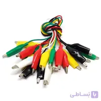 گیره سوسماری سیم دار بزرگ بسته ۱۰ عددی