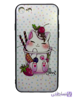 قاب طرح دار ایفون 7 طرح گربه/APPLE 7