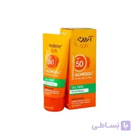 آردن کرم ضد آفتاب آکنه سول فاقد چربی بژ طبیعی اس پی اف 50