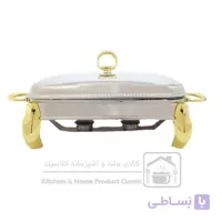 سوفله خوری دلفین پایه طلایی متوسط مدل راکلند