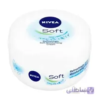 کرم مرطوب کننده نیوآ مدل Soft حجم 300 میلی لیتر ا NIVEA Soft moisturizing cream, volume 300 ml کد 242940
