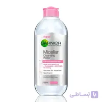 میسلار واتر گارنیر صورتی Skin Active پوست خشک و حساس