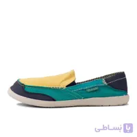 لوفر زنانه کراکس – Crocs Walu Express Buttercup/Tropical Teal