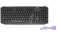 کیبورد و ماوس تسکو مدل TKM 8054N با حروف فارسی ا TSCO TKM 8054N Keyboard With Mouse With Persian Letters
