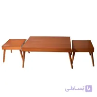 میز جلومبلی و عسلی(زیرهم رو) لمکده مدل کمجا