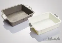 قالب سیلیکونی مربع طرح دار کیک و ژله 1179