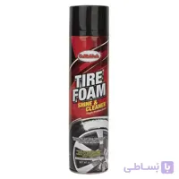 اسپری تمیز کننده و براق کننده لاستیک خودرو گل پخش حجم 650 میلی‌لیتری