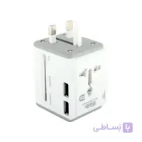 شارژر دیواری و مبدل برق چندکاره دایو مدل DE 318
