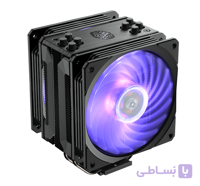 فن خنک کننده پردازنده کولرمستر مدل HYPER 212 RGB BLACK EDITION ا Cooler Master HYPER 212 RGB BLACK EDITION CPU Air Cooler