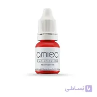 رنگ میکروپیگمنتیشن آمیا سری اولوشن مدل Red Posettia