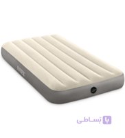 تشک بادی الیاف دار یک نفره اینتکس