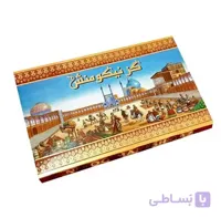 گز نیکو منش 18 درصد مغز پسته لقمه – 350 گرم