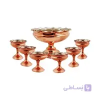 سرویس آجیل خوری مسی 7 پارچه توت کالا tootkala 2092