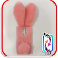 قاب خزدار خرگوشی مناسب برای گوشی شیاومی mi9t صورتی