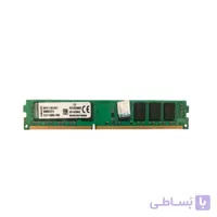 رم دسکتاپ DDR3 تک کاناله 1333 مگاهرتز CL9 کینگستون مدل KVR ظرفیت 2 گیگابایت ا KINGSTON DDR3 1333MHZ CL9 KVR - RAM 2G