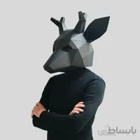 ماسک صورت اوریگامی گوزن