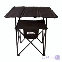 میز سفری مدل دو طبقه سایز صفحه 80*80 سانتی متر