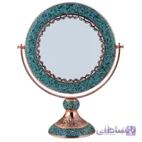 آینه فیروزه کوب اثر آقاجانی ارتفاع 51 سانتی متر کد AF-22