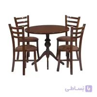 میز و صندلی ناهارخوری ۴ نفره مدل ۶۰۸