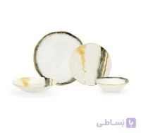 سرویس غذاخوری 8 پارچه مادام کوکو Mining خاکستری