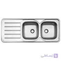 سینک استیل البرز مدل 218 توکار