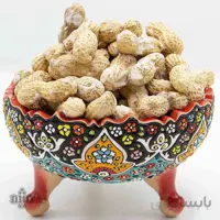 بادام زمینی با پوست
