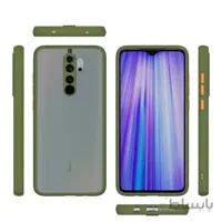 قاب پشت مات محافظ لنزدار مناسب گوشی شیائومی redmi note 8 pro