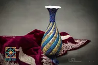 گلدان میناکاری کد 21